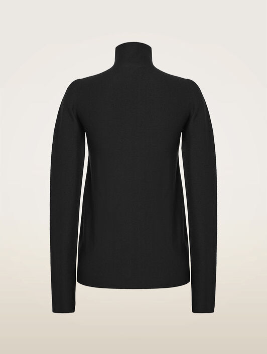MERINO KNIT ZIPPER CARDIGAN
