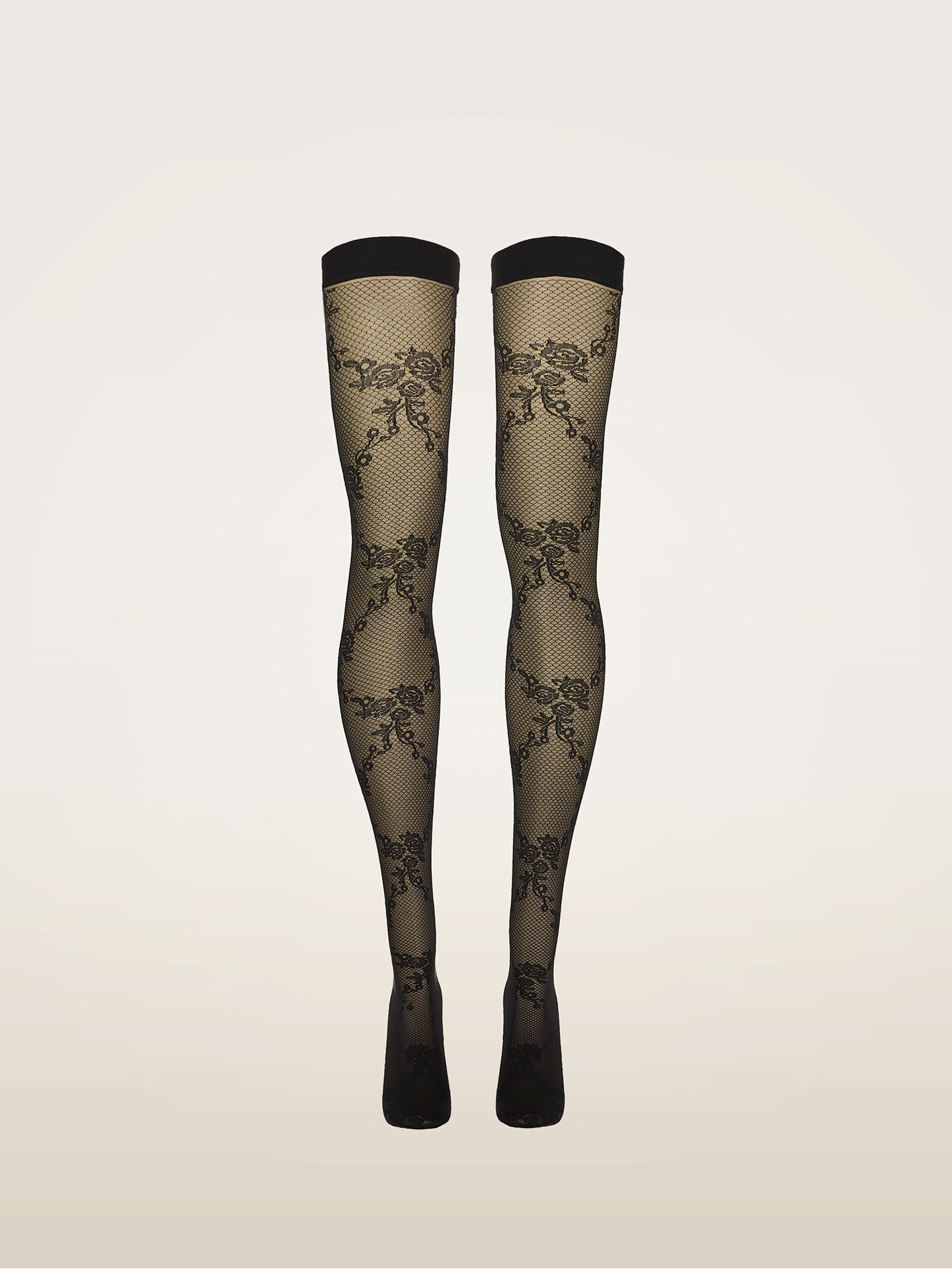 FLORAL LACE STAY-UP FLORAL LACE STAY-UP