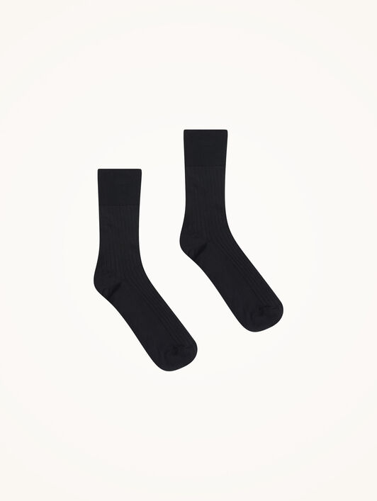 LUXURY COTTON RIB SOCKS LUXURY COTTON RIB SOCKS