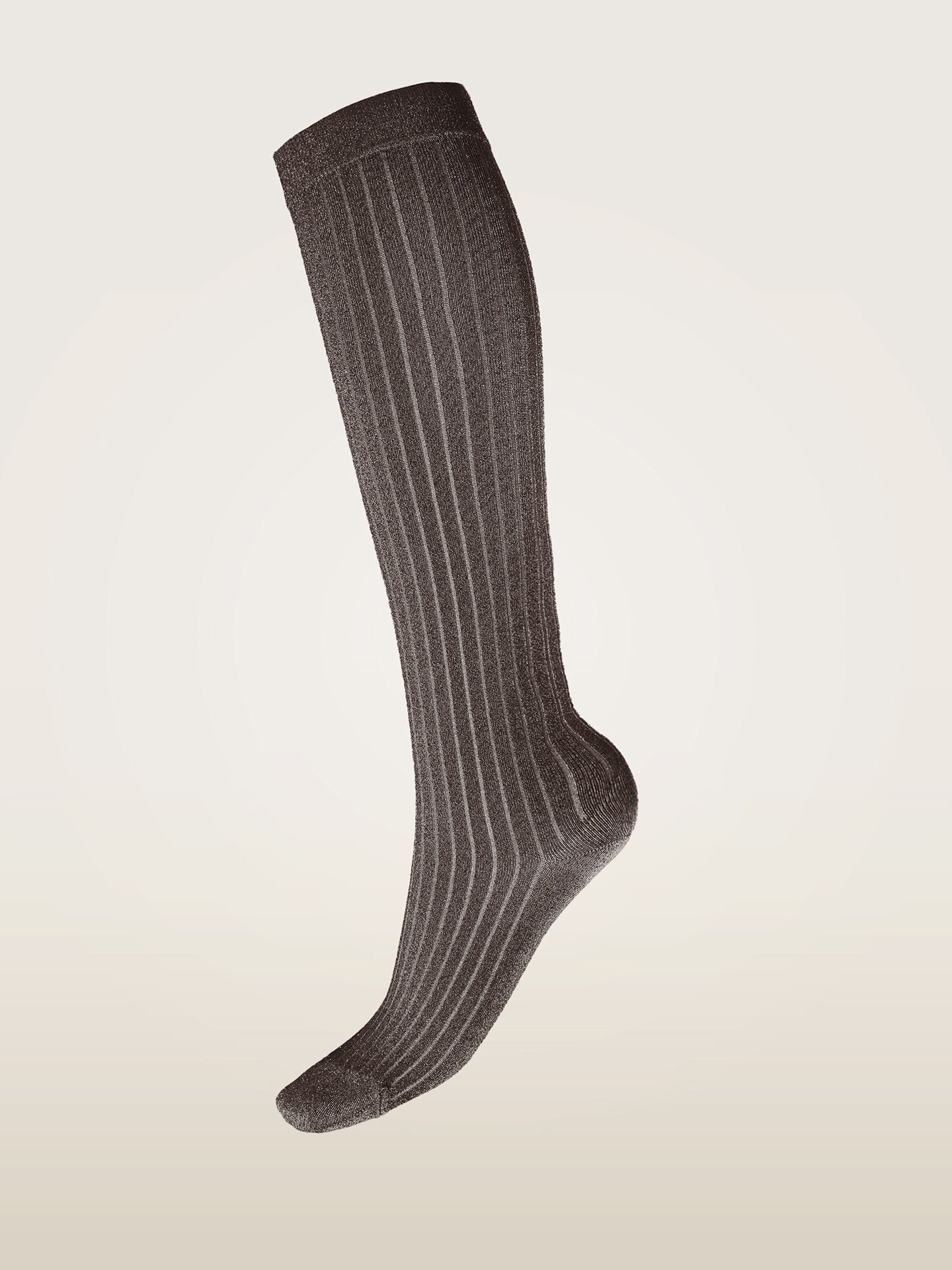 SHIMMER RIB KNEE-HIGHS