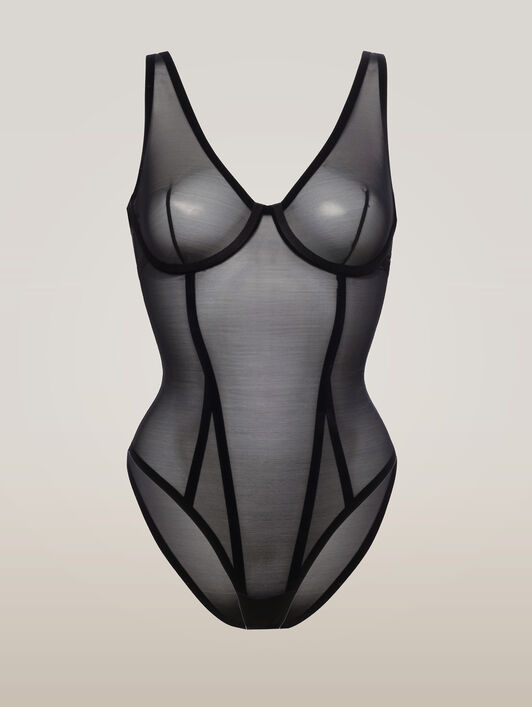 BONDED TO TULLE FORMING BODY