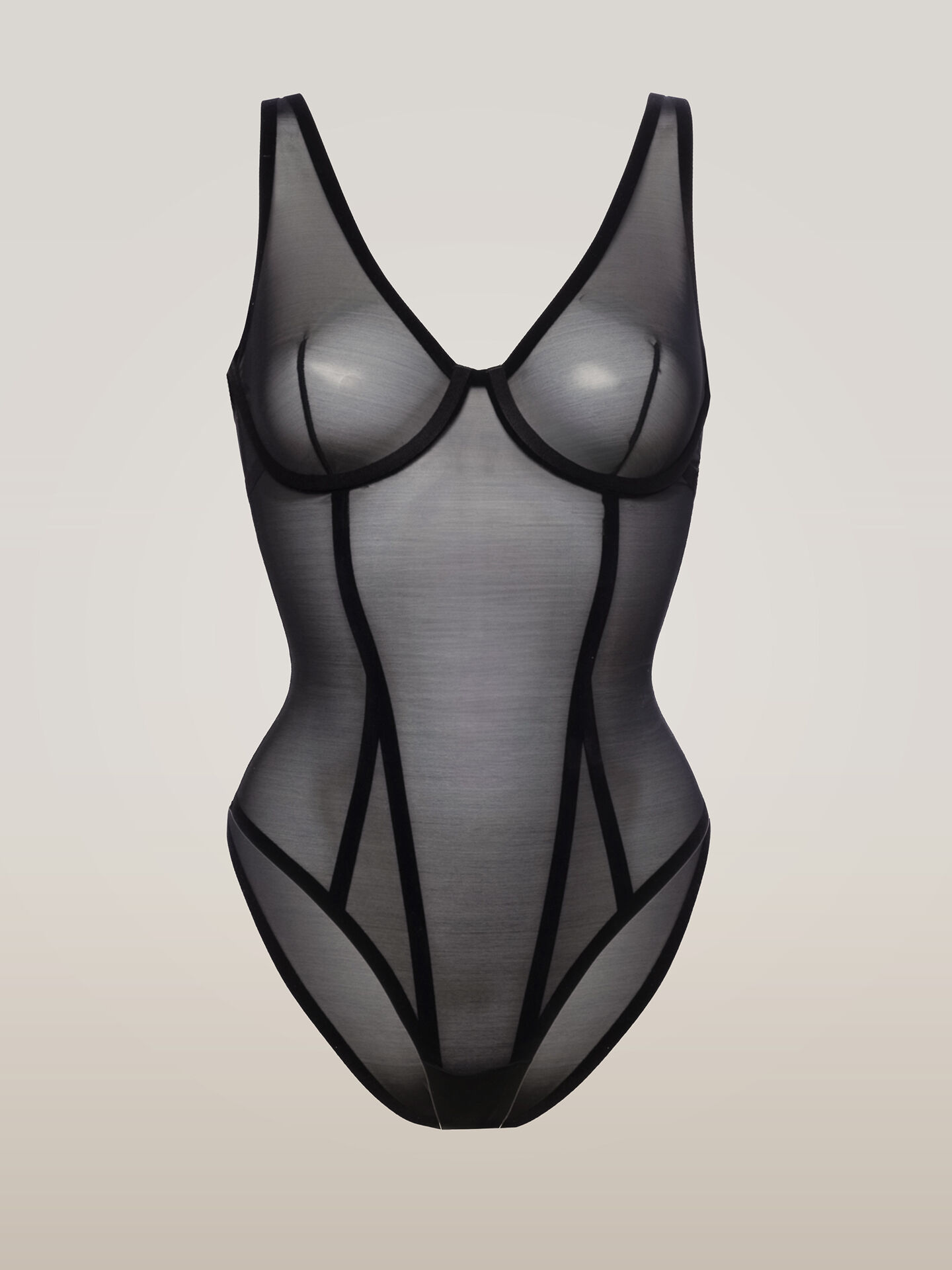 BONDED TO TULLE FORMING BODY