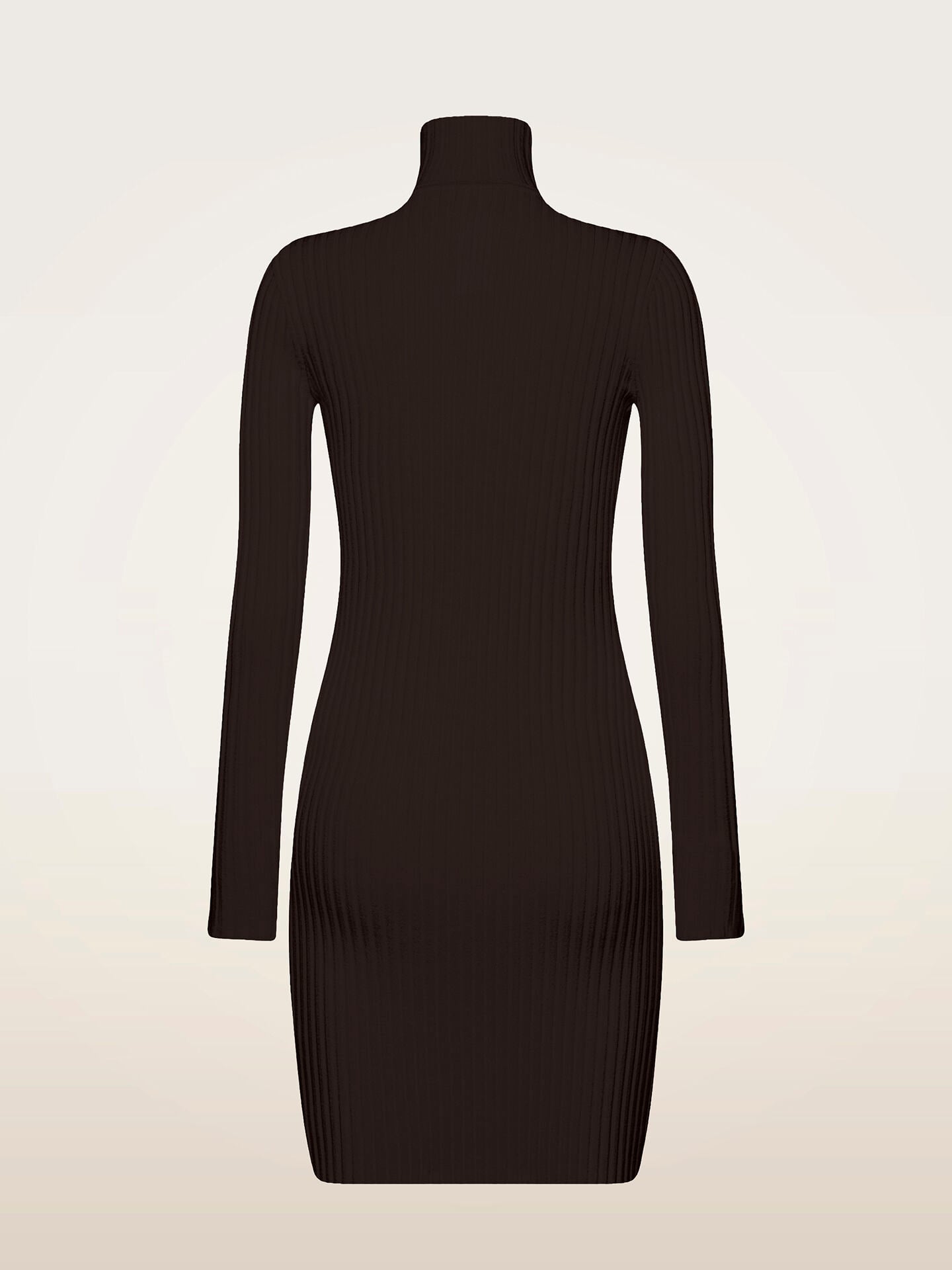 MERINO RIB DRESS