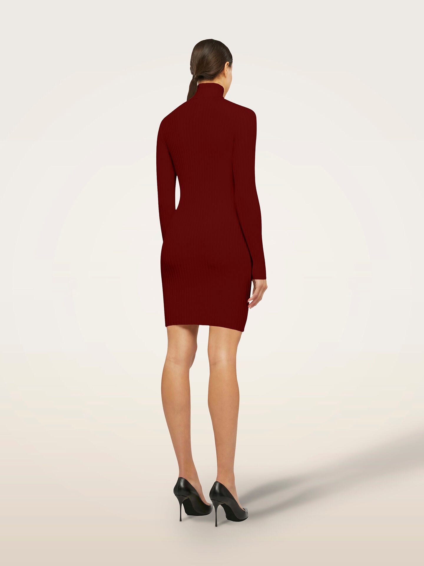 MERINO RIB DRESS