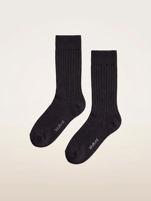 Ribbed Cashmere Blend Socks Ribbed Cashmere Blend Socks