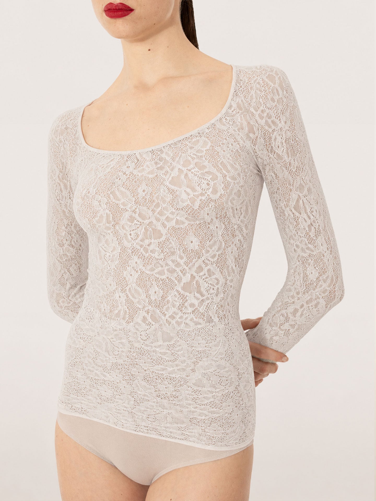 INFINITE ROSE NET T.L. SLEEVES INFINITE ROSE NET T.L. SLEEVES