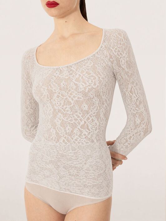 INFINITE ROSE NET T.L. SLEEVES INFINITE ROSE NET T.L. SLEEVES