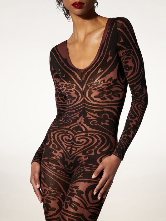 PAISLEY TATTOO CATSUIT PAISLEY TATTOO CATSUIT