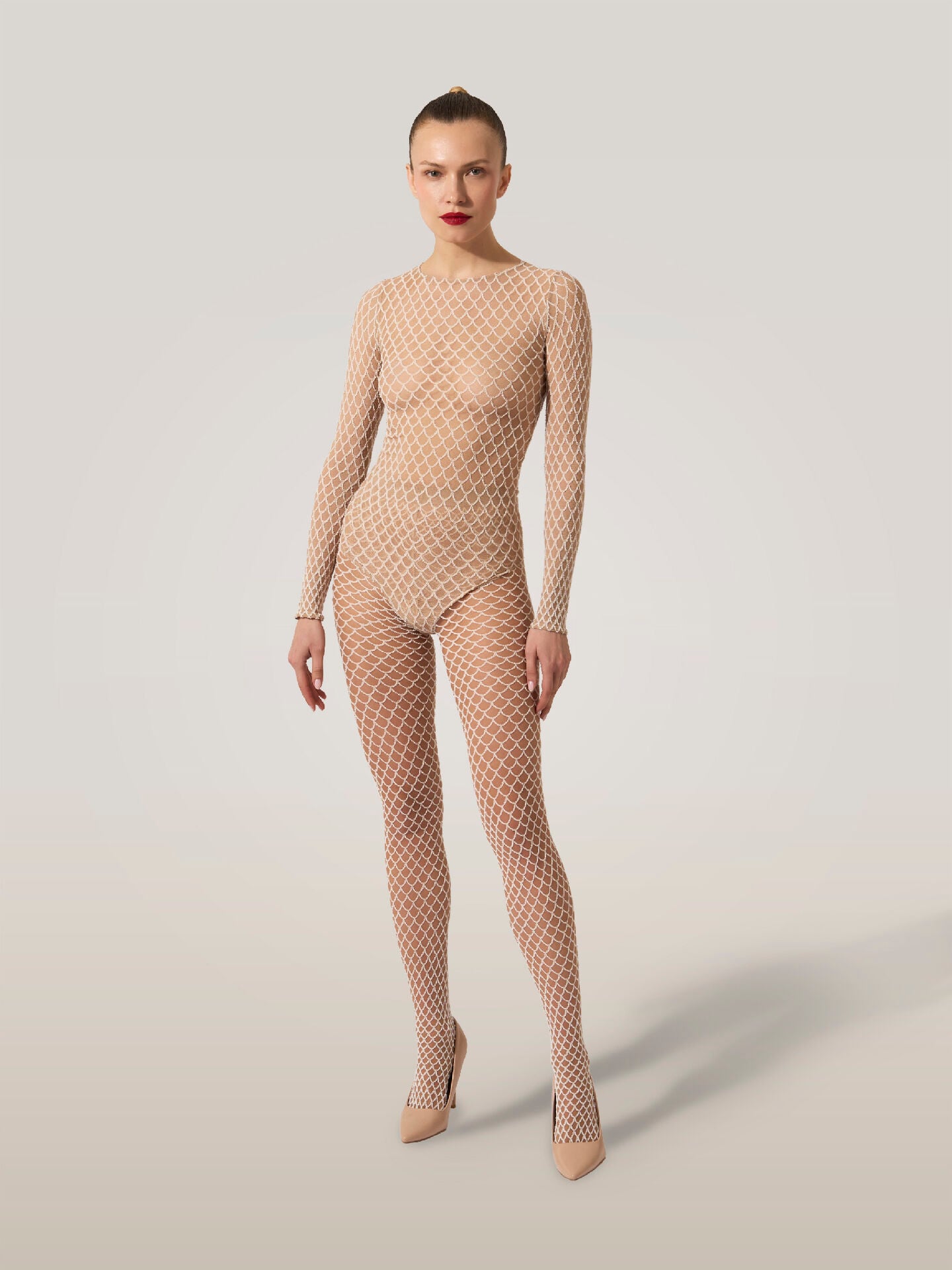 VELVET NET ILLUSION STR. BODY VELVET NET ILLUSION STR. BODY