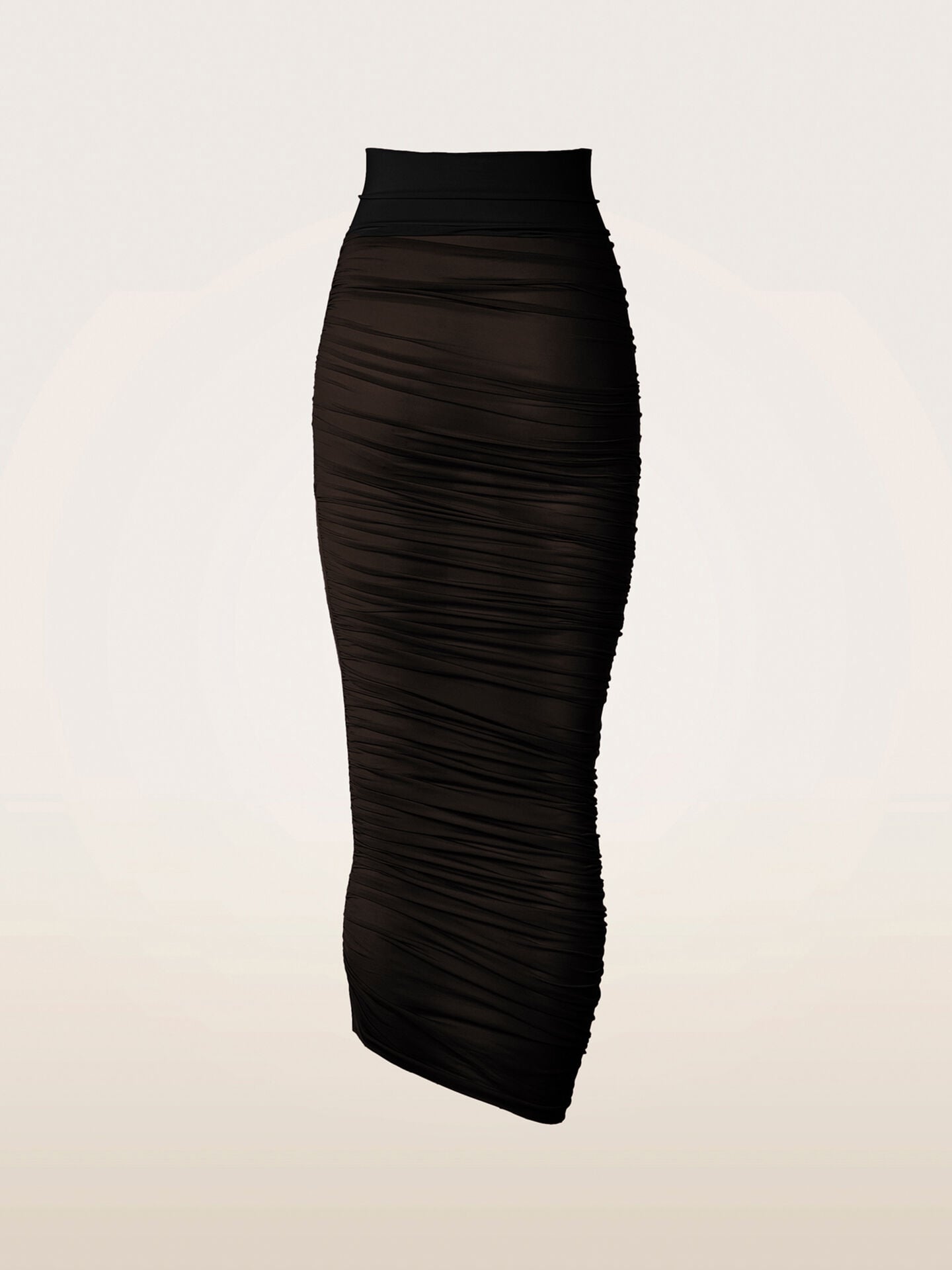 SHEER DRAPE SKIRT SHEER DRAPE SKIRT