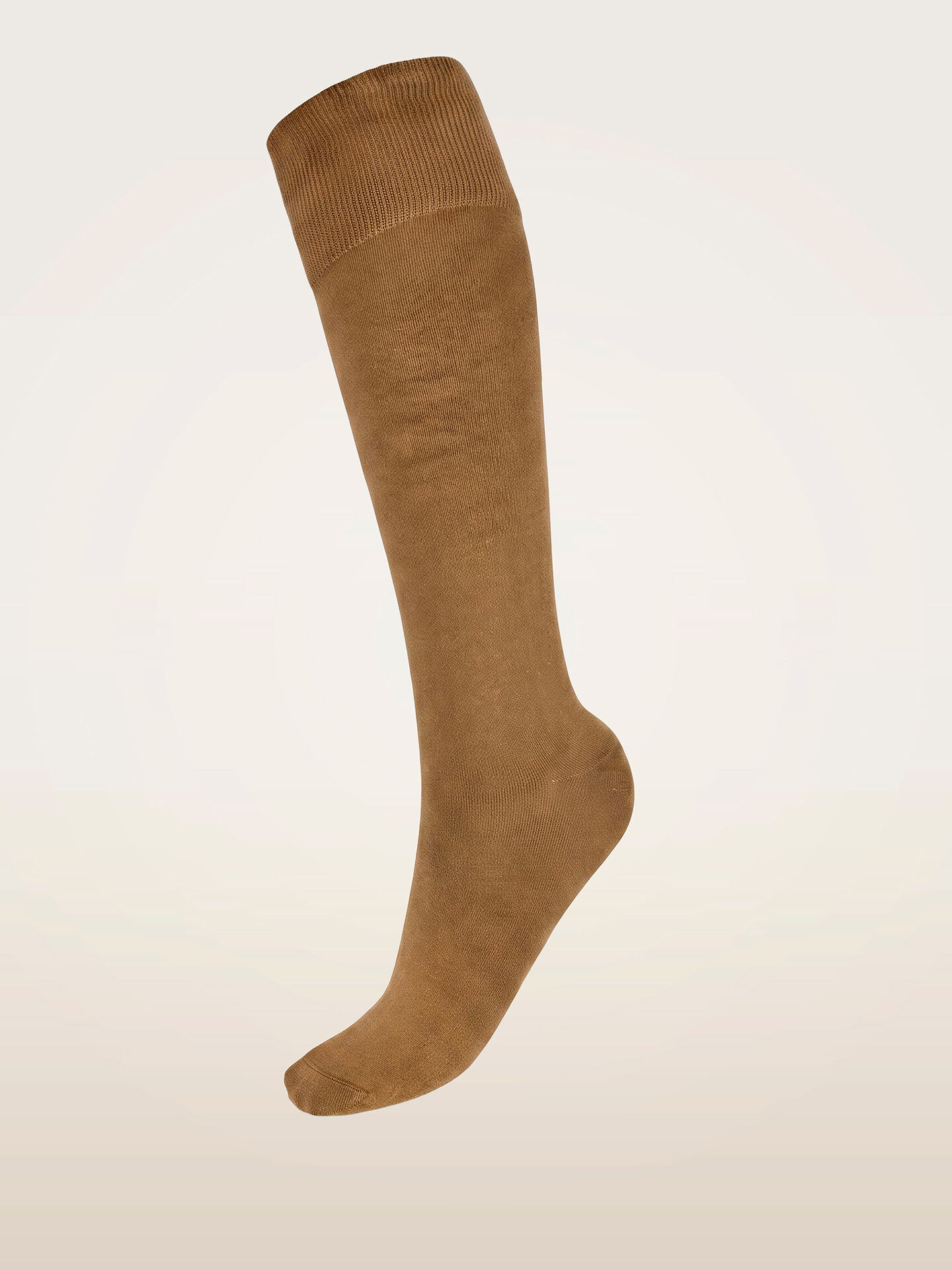 STRETCH COTTON KNEE-HIGHS