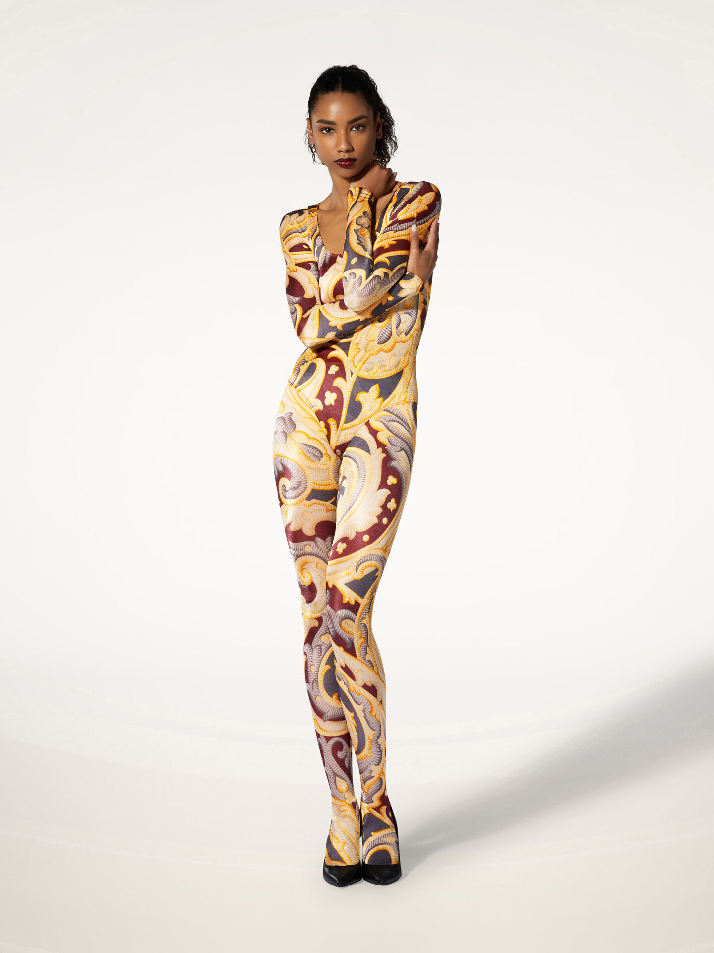 PAISLEY BAROQUE TIGHTS PAISLEY BAROQUE TIGHTS