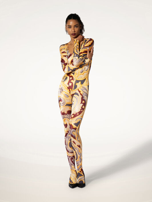 PAISLEY BAROQUE TIGHTS PAISLEY BAROQUE TIGHTS