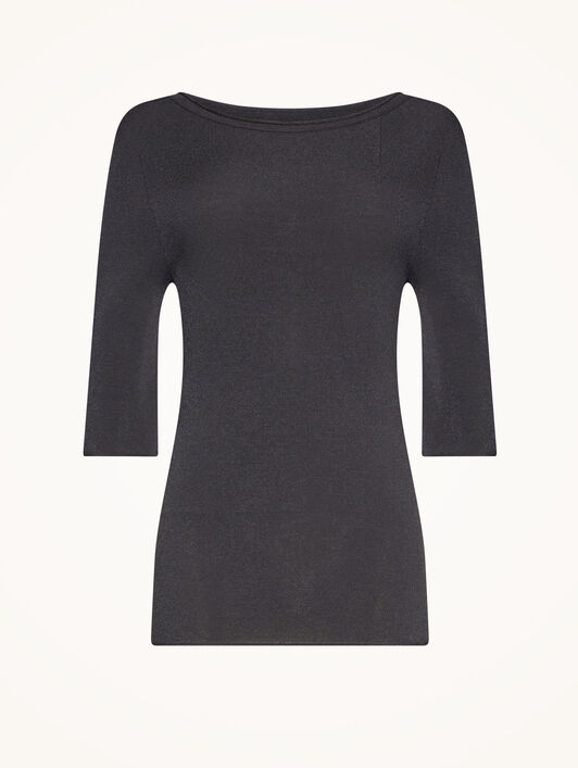 VISCOSE KNIT TOP SHORT SLEEVES VISCOSE KNIT TOP SHORT SLEEVES