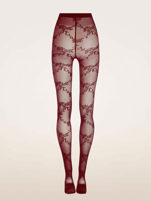 FLORAL LACE TIGHTS