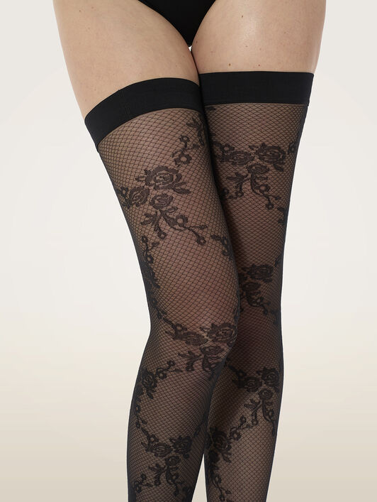 FLORAL LACE STAY-UP FLORAL LACE STAY-UP