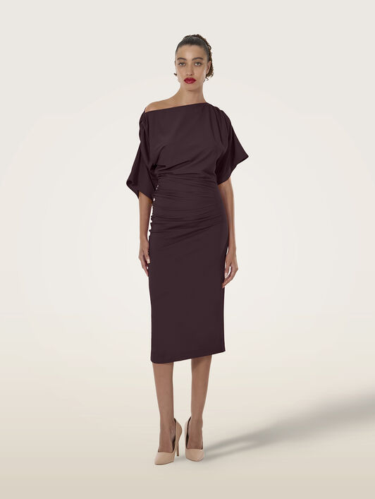 FLUID DRAPE DRESS