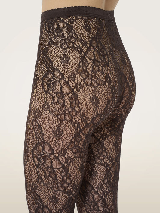INFINITE ROSE NET TIGHTS