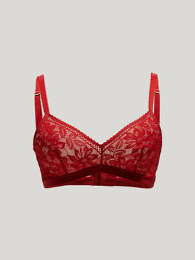 LACE TRIANGLE BRA