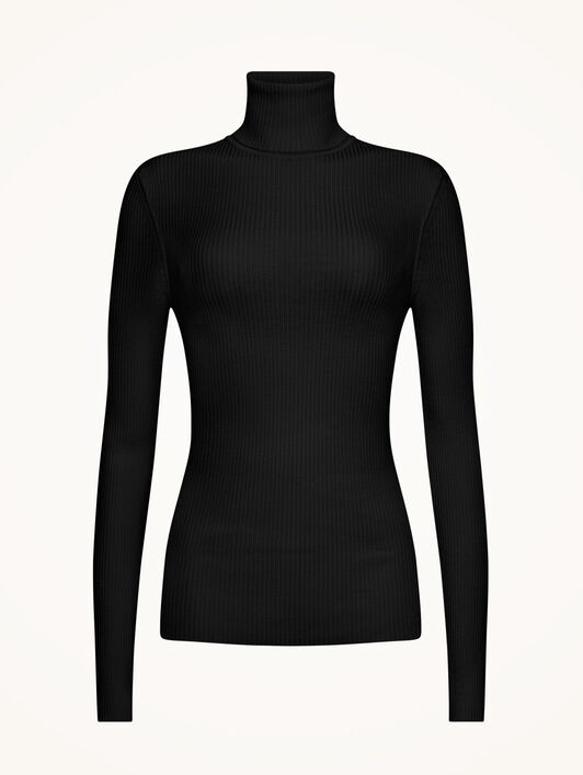 MERINO FINE RIB TOP LONG SLEEV MERINO FINE RIB TOP LONG SLEEV