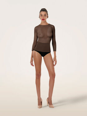 DAISY NET TOP LONG SLEEVES