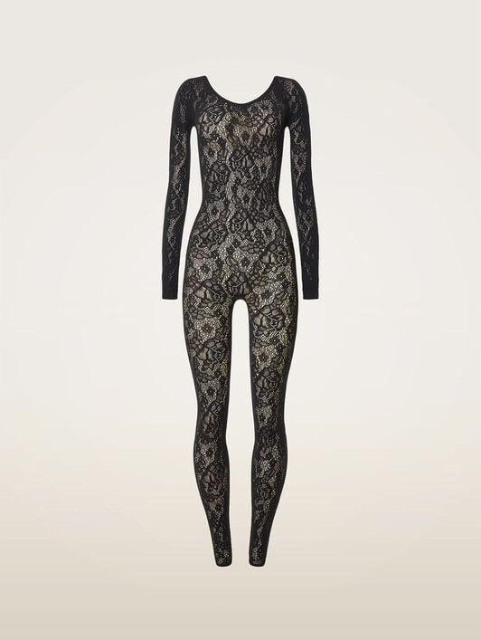 INFINITE ROSE NET JUMPSUIT