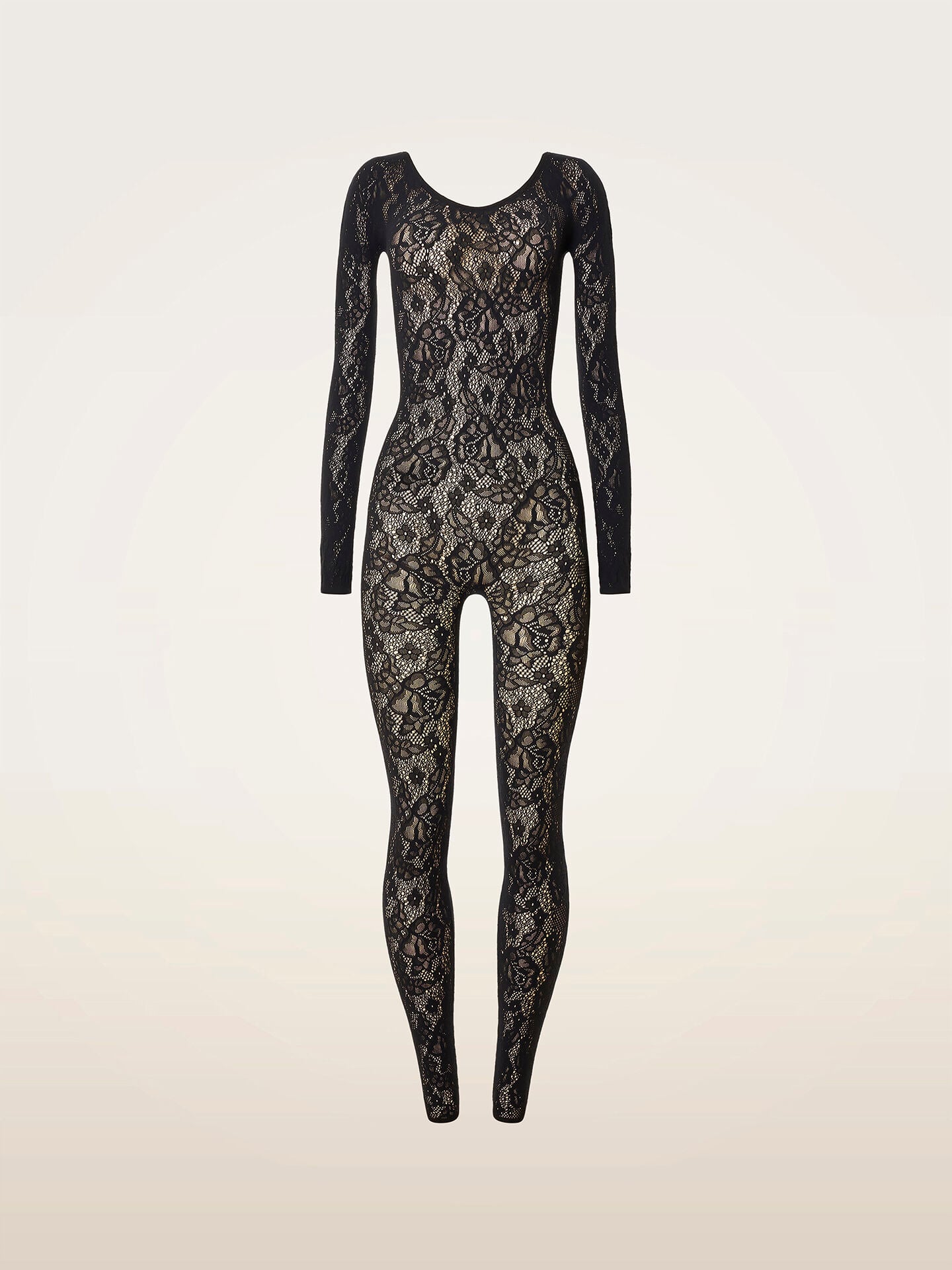 INFINITE ROSE NET JUMPSUIT