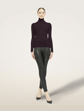 MERINO FINE RIB TOP LONG SLEEV