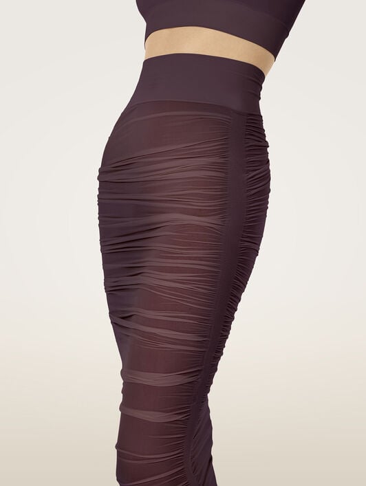 SHEER DRAPE SKIRT SHEER DRAPE SKIRT