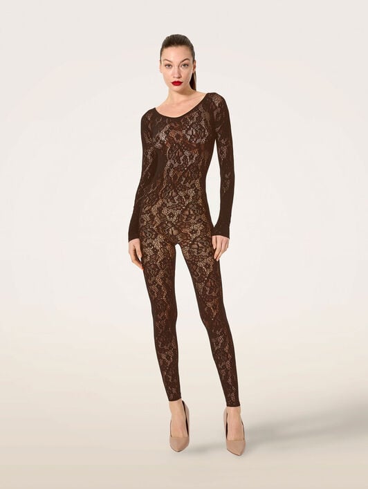 INFINITE ROSE NET JUMPSUIT