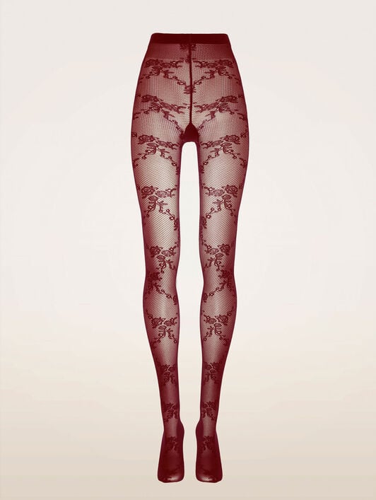 FLORAL LACE TIGHTS