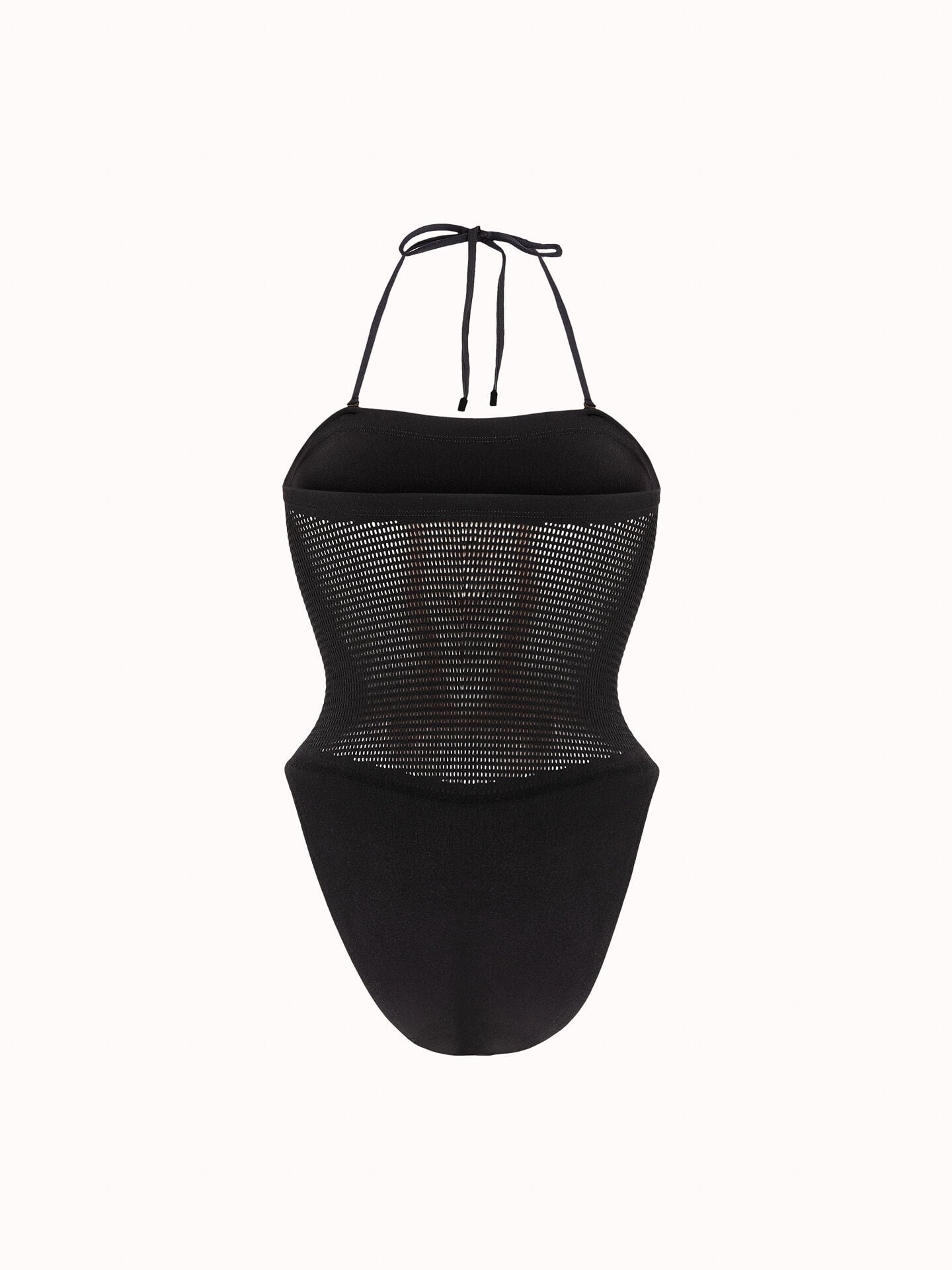NET & RIBS SWIM BODYSUIT