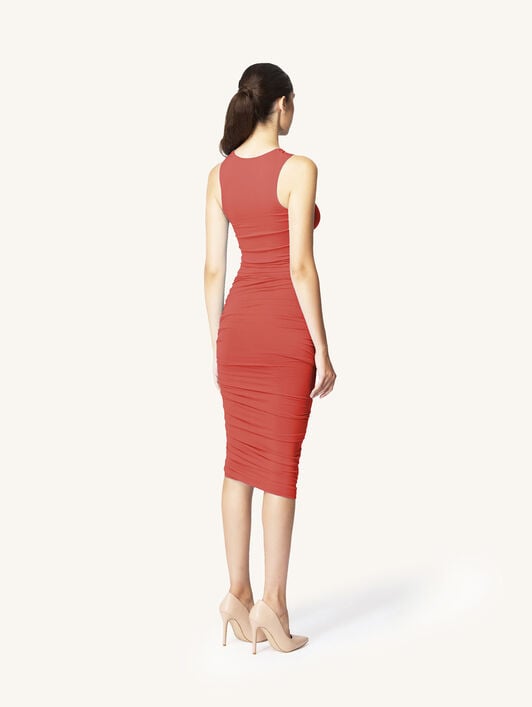 CRESCENT DRAPE DRESS CRESCENT DRAPE DRESS