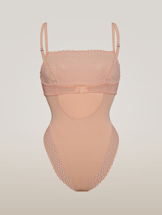 ROMANTIC NET BODYSUIT ROMANTIC NET BODYSUIT