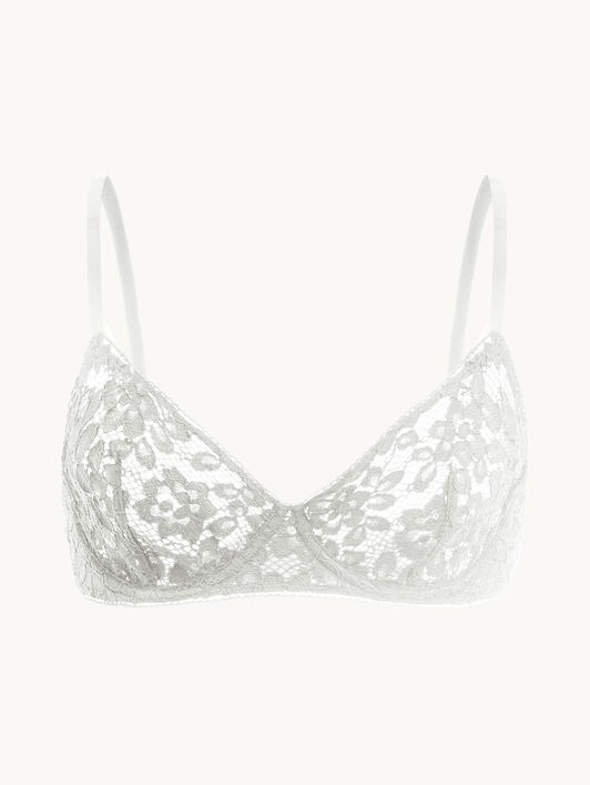 BOLD LACE BANDEAU BRA BOLD LACE BANDEAU BRA