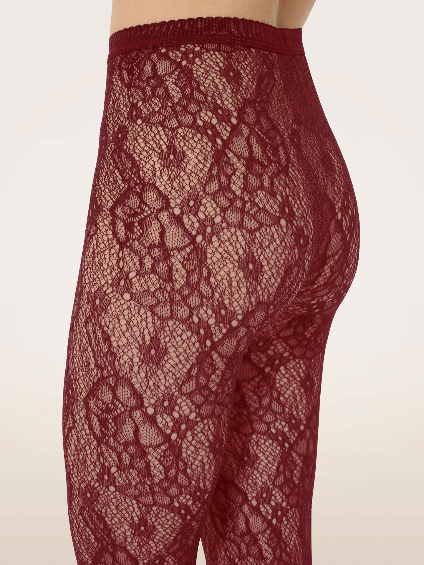 INFINITE ROSE NET TIGHTS