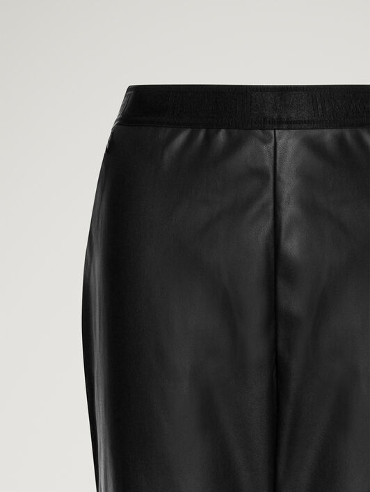 VEGAN LEATHER TROUSERS