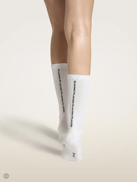 BACKSEAM LOGO SOCKS
