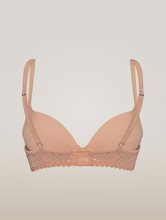 ROMANTIC NET PUSH-UP BRA
