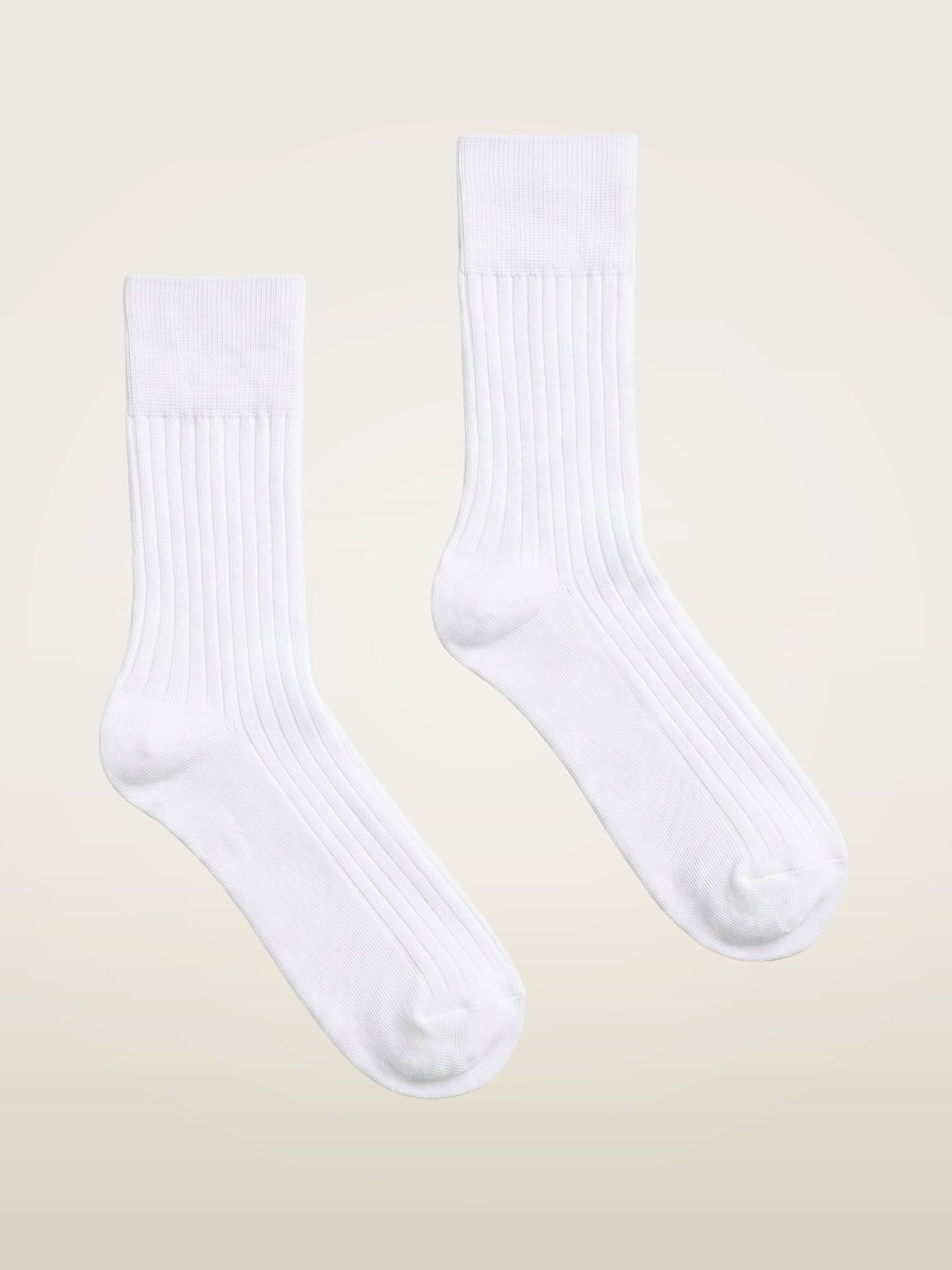 Luxury Cotton Rib Socks