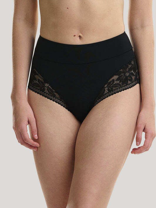 LACE HIGH WAIST BRIEF LACE HIGH WAIST BRIEF