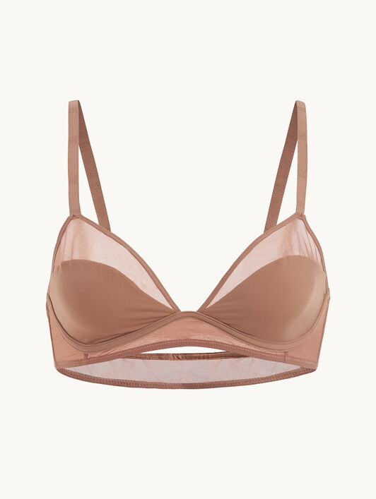 SHEER OPAQUE SKIN BRA SHEER OPAQUE SKIN BRA