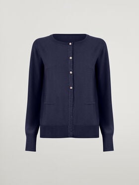 MERINO BLEND CARDIGAN