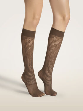 ROSEBLOOM NET KNEE-HIGHS