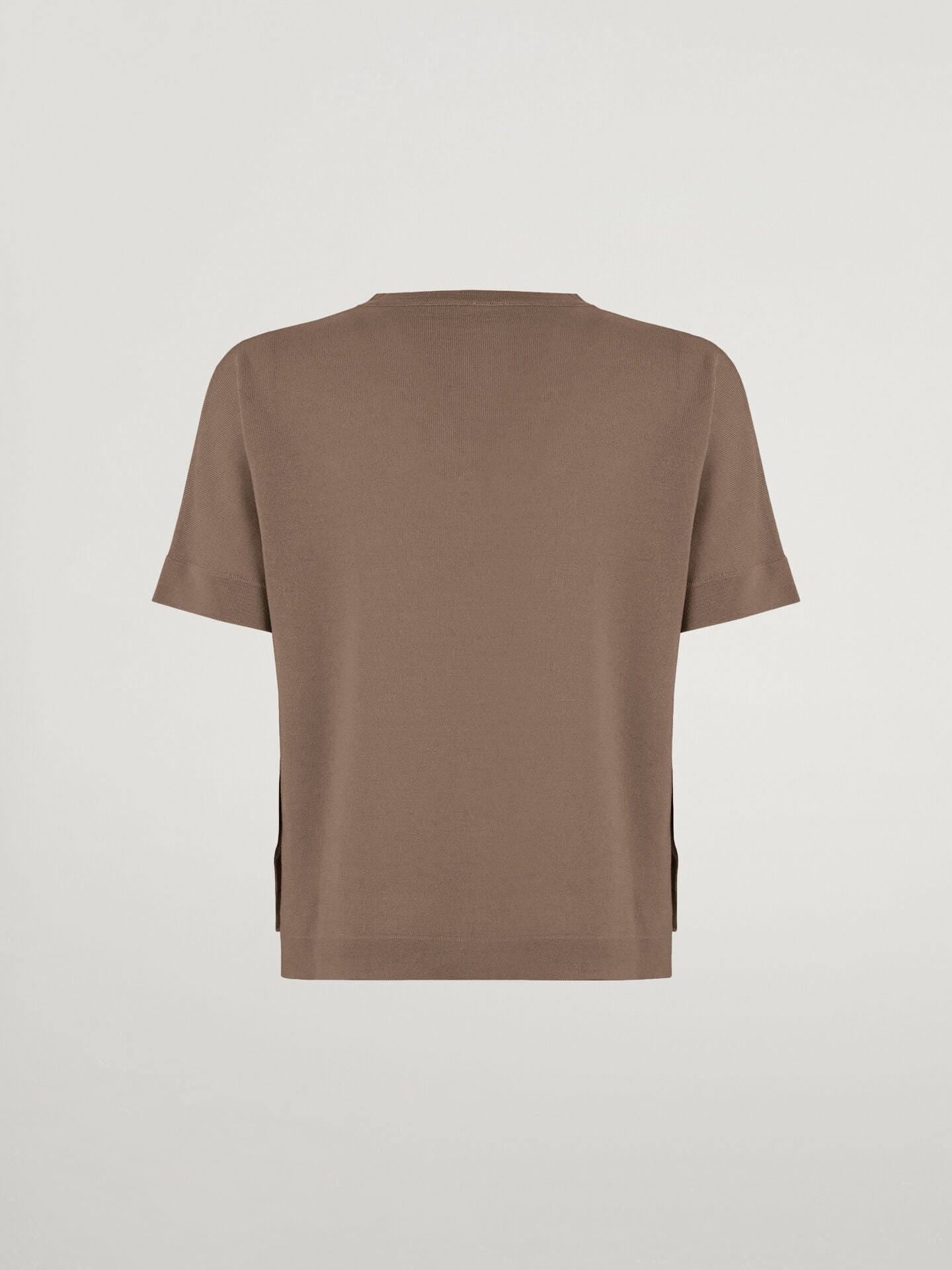 MERINO BLEND TOP SHORT SLEEVES