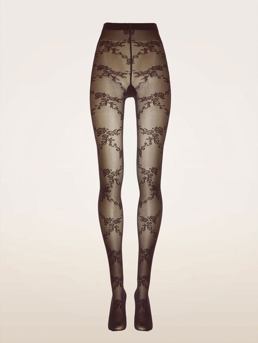 FLORAL LACE TIGHTS