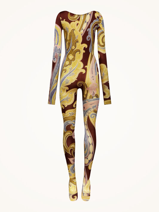 PAISLEY BAROQUE CATSUIT PAISLEY BAROQUE CATSUIT