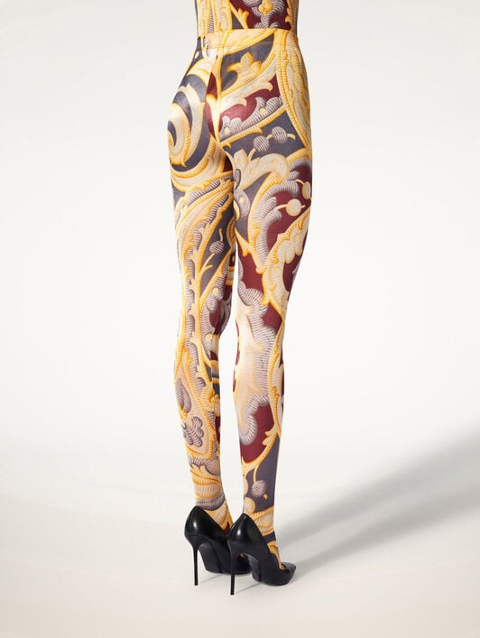 PAISLEY BAROQUE TIGHTS PAISLEY BAROQUE TIGHTS