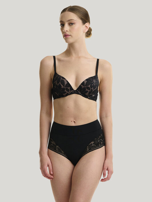 LACE HIGH WAIST BRIEF LACE HIGH WAIST BRIEF