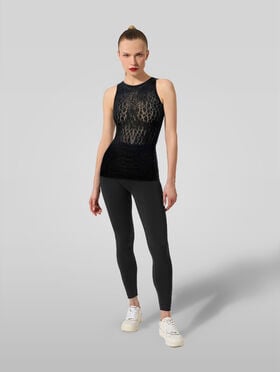 REPTILE NET TOP SLEEVELESS